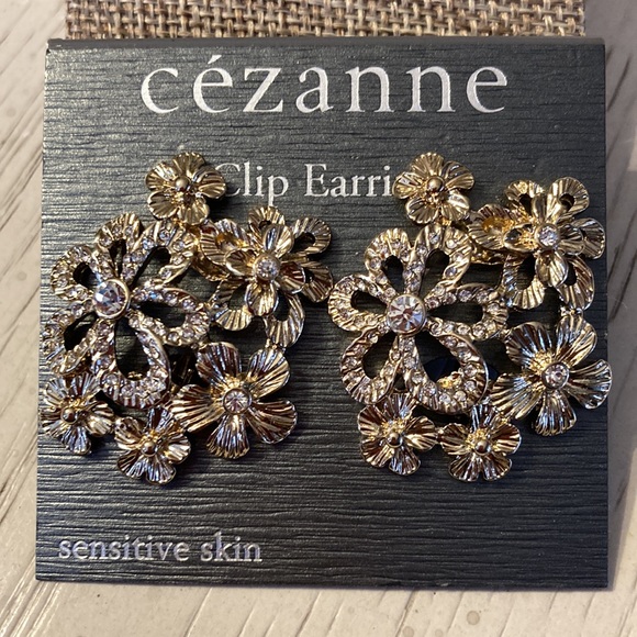 Cézanne Clip Earring, sensitive skin - Picture 3 of 6